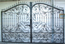 wrought iron gates #BT2300