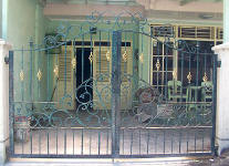 wrought iron gates #BA5032