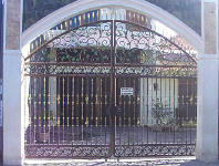 wrought iron gates #BA5773