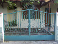 wrought iron gates #BA4309