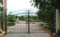 wrought iron gates #TW7833