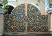 wrought iron gates #RM5557