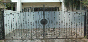 wrought iron gates #CC4009