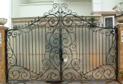 wrought iron gates #RM1957