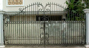 wrought iron gates #RM5654