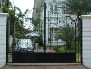wrought iron gates #CC1577