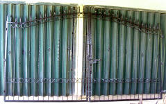wrought iron gates #BT6099