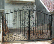 wrought iron gates #DC3441