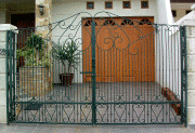 wrought iron gates #RM4648