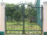 wrought iron gates #BA3320