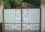 wrought iron gates #RM5152