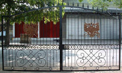 wrought iron gates #WG4673
