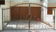 wrought iron gates #BG4229