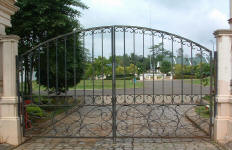wrought iron gates #TW7800