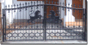 wrought iron gates #BA0667