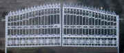wrought iron gates #BA1900