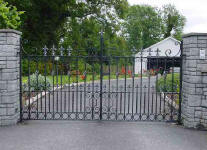 wrought iron gates #BT4325