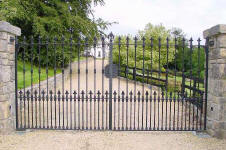 wrought iron gates #BT5700