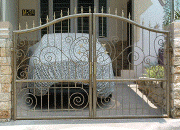 wrought iron gates #RM1156