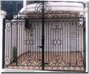 wrought iron gates #DC2239