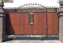 wrought iron gates #WG3671